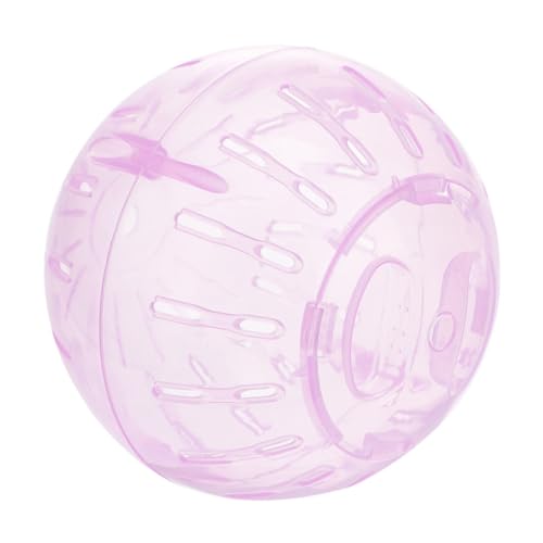 IMIKEYA Laufballspielzeug Hamster Hamster Laufball Kleintier Fitnessball Hamster Rad Kleintier Laufball kleines Haustier läuft über den Ball Zuckersegelrad Plastik Rosa von IMIKEYA