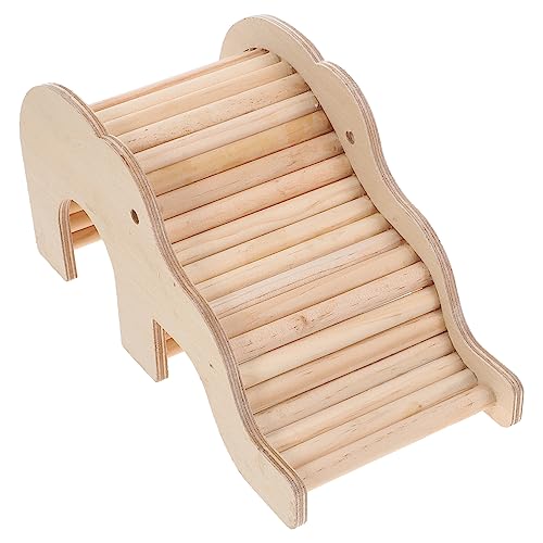 IMIKEYA Lustiges Hamster Kletterspielzeug Holzleiter Für Kleine Bissresistentes Nest Für Hamster Haustiertrainingsspielzeug Aus Holz Für Nager Und Kleine Haustiere von IMIKEYA