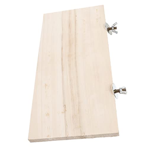 IMIKEYA Meerschweinchen Jumping Board aus Holz Hamster für Käfigspielzeug Stabile Kletterplattform für Kleine Haustiere für Hamster und Chinchillas Sicheres IMIKEYA Meerschweinchen Jumping Board aus Holz Hamster für Käfigspielzeug Stabile Kletterplattform für Kleine Haustiere für Hamster und Chinchillas Sicheres von IMIKEYA