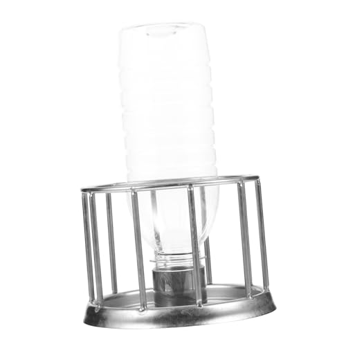 IMIKEYA Mini Schildkröten Wasserschale aus Rostfreiem Multifunktionale Futterschale für Terrarium für Kleine Reptilien und Haustiere Sicheres und Sauberes Wasserdesign von IMIKEYA