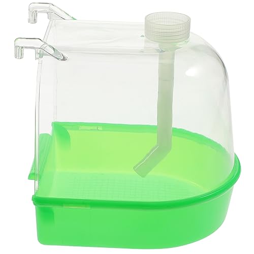 IMIKEYA Multifunktionaler Badekäfig für Kleine Wasserbad für Kanarienvögel und Wellensittiche zu Befestigen aus Langlebigem für Regelmäßige IMIKEYA Multifunktionaler Badekäfig für Kleine Wasserbad für Kanarienvögel und Wellensittiche zu Befestigen aus Langlebigem für Regelmäßige von IMIKEYA