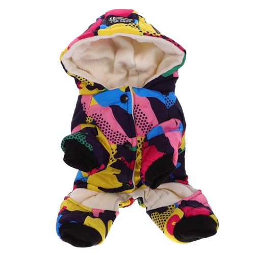 IMIKEYA Paikka Schneemantel Für Kleine Hunde – Warmer Winteroverall Mit Kapuze - Leichter Hunde-Pullover Im Hirschdesign Für Kaltes Wetter Ideal Für Kleine Und Mittelgroße Hunde IMIKEYA Paikka Schneemantel Für Kleine Hunde – Warmer Winteroverall Mit Kapuze - Leichter Hunde-Pullover Im Hirschdesign Für Kaltes Wetter Ideal Für Kleine Und Mittelgroße Hunde von IMIKEYA