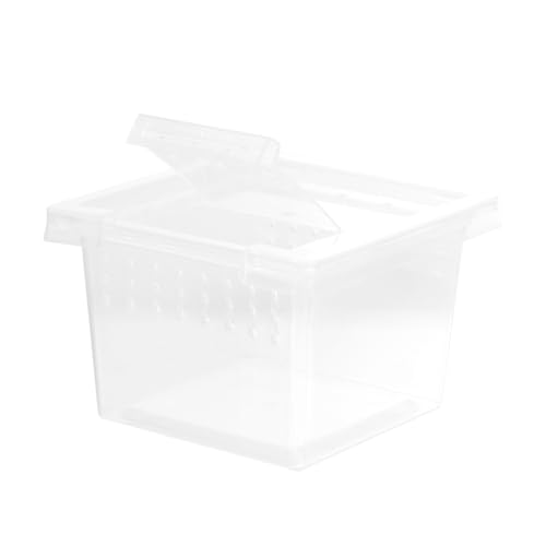 IMIKEYA Reptilien Aufzuchtbox Transparent Multifunktionale Zuchtbox für Insekten und Reptilien Hochwertige Belüftung für Frischluftstrom für Eidechsen Spinnen und Andere IMIKEYA Reptilien Aufzuchtbox Transparent Multifunktionale Zuchtbox für Insekten und Reptilien Hochwertige Belüftung für Frischluftstrom für Eidechsen Spinnen und Andere von IMIKEYA