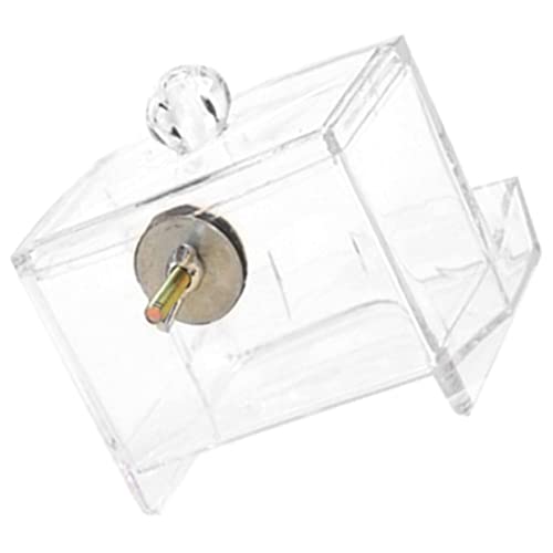 IMIKEYA Rutin Hühner Futterautomat Aus Automatischer Futterspender Für Transparente Fütterungsbox Für Papageien Und Tauben Einfache Installation Und Langlebig von IMIKEYA