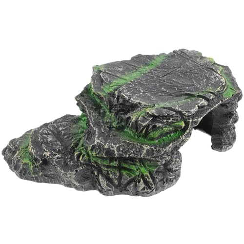 IMIKEYA Schildkröten Sonnenplattform Aus Harz Mehrzweck Terrarium Dekoration Für Reptilien Und Aquarien Fördert Bewegung Für Wasserschildkröten von IMIKEYA