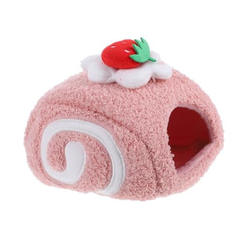 IMIKEYA Schweizer Roll Hamster Versteckhaus aus Weicher Baumwolle Gemütliches Winternest für Kleine zu Reinigen Multifunktional für Hamster und Nagetiere IMIKEYA Schweizer Roll Hamster Versteckhaus aus Weicher Baumwolle Gemütliches Winternest für Kleine zu Reinigen Multifunktional für Hamster und Nagetiere von IMIKEYA