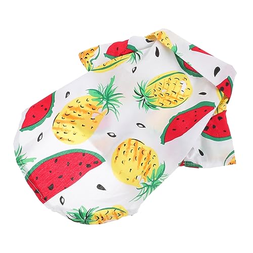 IMIKEYA Sommerjacke Für Welpen Leichte Atmungsaktive Hundebekleidung Mit Wassermelonen Für Sonnige Kleine Als Sommermantel von IMIKEYA