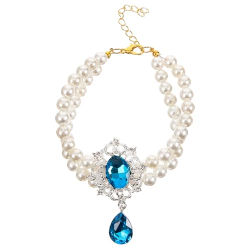 IMIKEYA Stylisches Haustierhalsband aus Stabilen Materialien Verstellbare Halskette für Katzen und Kleine Dekoratives Zubehör für Haustiere Partys und von IMIKEYA