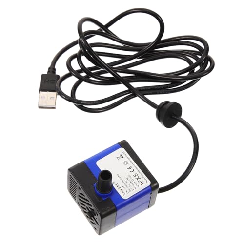 IMIKEYA USB Wasserpumpe Für Aquarien Leise Tauchpumpe Für Fischbecken Und Kompakte Aquariumpumpe Für Optimalen Wasserfluss Netzkabel IMIKEYA USB Wasserpumpe Für Aquarien Leise Tauchpumpe Für Fischbecken Und Kompakte Aquariumpumpe Für Optimalen Wasserfluss Netzkabel von IMIKEYA