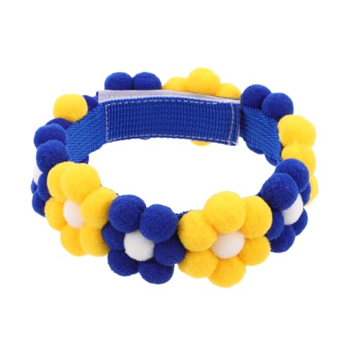 IMIKEYA Verstellbares Haustierhalsband Mit Blumenmuster: Niedliches Halsband Mit Kunstblumenmuster Für Den Alltag Oder Besondere Anlässe – Bequemes Halstuch Für Welpen IMIKEYA Verstellbares Haustierhalsband Mit Blumenmuster: Niedliches Halsband Mit Kunstblumenmuster Für Den Alltag Oder Besondere Anlässe – Bequemes Halstuch Für Welpen von IMIKEYA