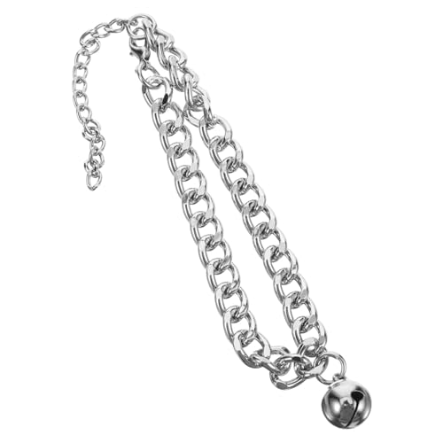 IMIKEYA Verstellbares Katzenhalsband Mit Glöckchen Aus Rostfreier Aluminiumlegierung Dekoratives Halsband Für Kleine Haustiere Für Außenbereich Langlebig Und Pflegeleicht von IMIKEYA