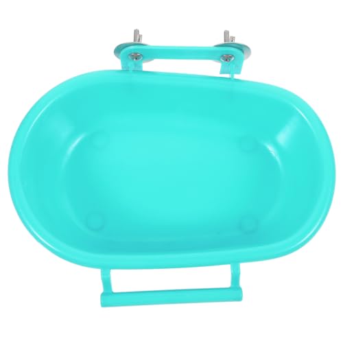 IMIKEYA Vogelbadewanne aus Material Hängend Kompakt und Wiederverwendbar für Sittiche Kanarienvögel und Andere Kleine für Käfige IMIKEYA Vogelbadewanne aus Material Hängend Kompakt und Wiederverwendbar für Sittiche Kanarienvögel und Andere Kleine für Käfige von IMIKEYA
