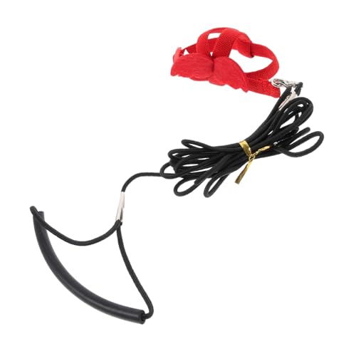 IMIKEYA Vogelleine für Papageien Tragbares Papageiengeschirr Elastische und Verschleißfeste Vogelleine für Outdoor Aktivitäten Nymphensittichgeschirr Sicheres Trainingsset für Ziervögel von IMIKEYA