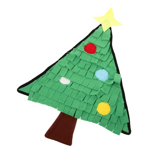 IMIKEYA Weihnachts Schnüffelmatte Für Waschbare Futtermatte Interaktive Slow Feeder Hundematte Fördert Gesunde Essgewohnheiten Für Welpen Und Haustiere von IMIKEYA