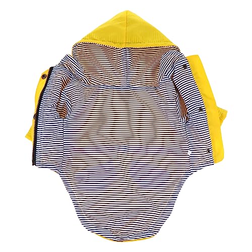 IMIKEYA Winddichter Hunderegenmantel Mit Wasserfester Regenmantel Für Haustiere Regenjacke Für Welpen Hundekostüm IMIKEYA Winddichter Hunderegenmantel Mit Wasserfester Regenmantel Für Haustiere Regenjacke Für Welpen Hundekostüm von IMIKEYA