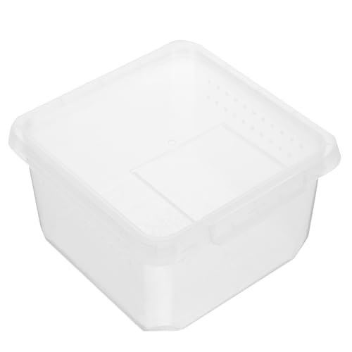 IMIKEYA Zuchtbox für Vogelspinnen Praktische Futter Klarsichtbox mit Optimaler Belüftung Transportable Reptilienbox für Kleine Reptilien und Insekten Langlebiges Design IMIKEYA Zuchtbox für Vogelspinnen Praktische Futter Klarsichtbox mit Optimaler Belüftung Transportable Reptilienbox für Kleine Reptilien und Insekten Langlebiges Design von IMIKEYA