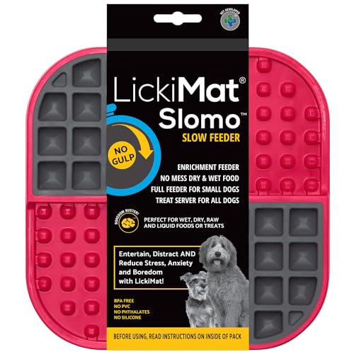 LICKIMAT Slomo Red, 1 Stück (1er Pack) von LICKIMAT