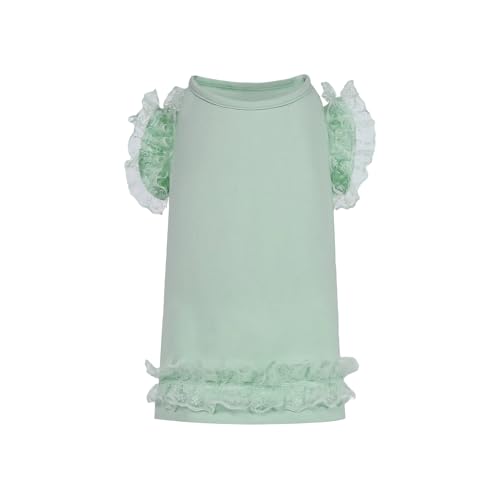 INGSIST Designer-Outfit mit Spitze, für Hunde, Größe XS, S, M, L, XL, Grün INGSIST Designer-Outfit mit Spitze, für Hunde, Größe XS, S, M, L, XL, Grün von INGSIST