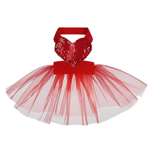 INGSIST Hunde-Outfit mit Herzmotiv, Rot, für Mädchen, kleine Welpen, Geburtstag, Größe XS, S, M, L, XL INGSIST Hunde-Outfit mit Herzmotiv, Rot, für Mädchen, kleine Welpen, Geburtstag, Größe XS, S, M, L, XL von INGSIST