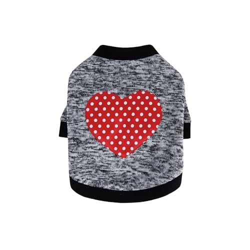 INGSIST Hunde-Sweatshirt mit Herzmotiv, Fleece, Größe M, L, Größe XS, S, M, L, XL INGSIST Hunde-Sweatshirt mit Herzmotiv, Fleece, Größe M, L, Größe XS, S, M, L, XL von INGSIST