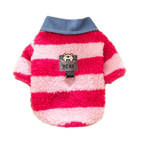 INGSIST Warmer Winter-Pullover für kleine Hunde, gestreift, für Geburtstag, Urlaub, Kleid INGSIST Warmer Winter-Pullover für kleine Hunde, gestreift, für Geburtstag, Urlaub, Kleid von INGSIST