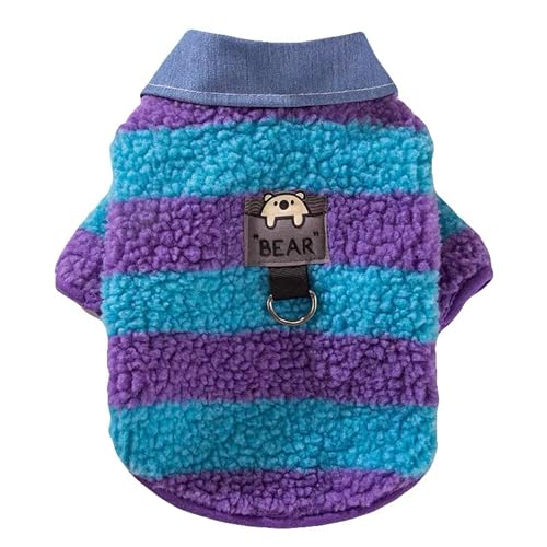 INGSIST Warmes Winter-Outfit für kleine Hunde, gestreift, für Geburtstag, Urlaub, Pullover INGSIST Warmes Winter-Outfit für kleine Hunde, gestreift, für Geburtstag, Urlaub, Pullover von INGSIST