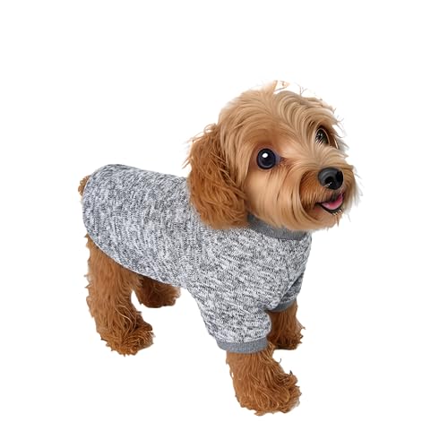INGSIST Winterpullover für Hunde, Größe S, M, Grau, klassische Outdoor-Kleidung INGSIST Winterpullover für Hunde, Größe S, M, Grau, klassische Outdoor-Kleidung von INGSIST