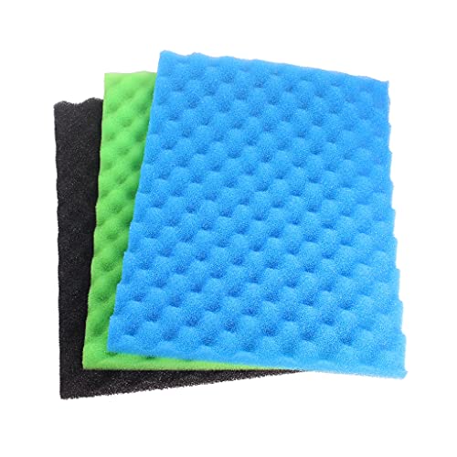 INGVIEE Kompatibel Fisch Teich Filterschwamm Set für Lotus Green Genie 48000 von INGVIEE