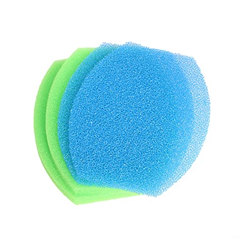 INGVIEE Kompatibel Schaumstoff Filterschwamm für Blagdon Affinity Inpond All In One Pond und Filter (2X Blau Grob, 2X Grün Mittel) von INGVIEE