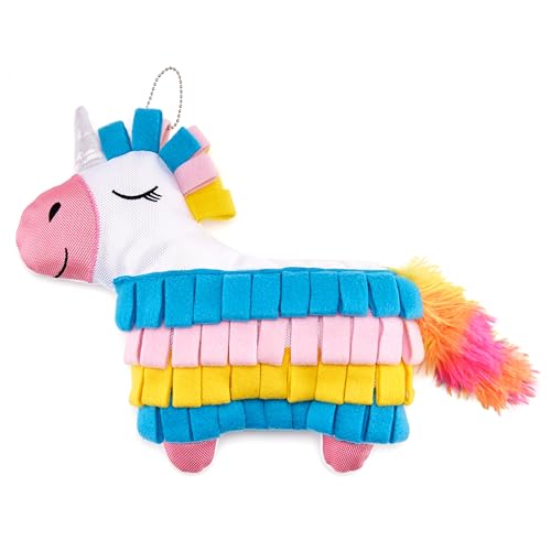 INJOYA Fiesta Pinata Schnüffelspielzeug für Hunde, Interaktives Hundeleckerli-Puzzle, Hunde Plüschtier Kauspielzeug, Maschinenwaschbares Hundeanreicherungsspielzeug, Hergestellt aus recycelten INJOYA Fiesta Pinata Schnüffelspielzeug für Hunde, Interaktives Hundeleckerli-Puzzle, Hunde Plüschtier Kauspielzeug, Maschinenwaschbares Hundeanreicherungsspielzeug, Hergestellt aus recycelten von INJOYA INSPIRING JOY IN ANIMALS