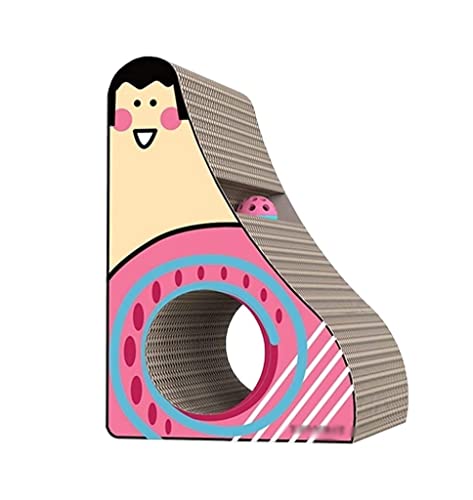 Katzenkratzer Cat Scratcher Cardboard 2 In 1 Kratz Lounge Bett Katzentrainingsspielzeug Für Katzen Und Kätzchen Katzenkratzunterlage Mit Katzenminze Kratzmatte Katze von INKTUS