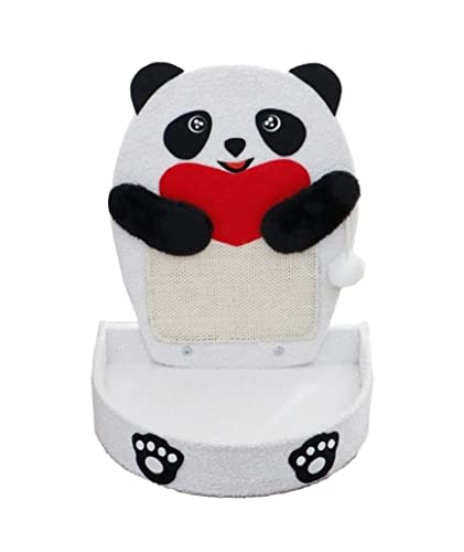 Katzenkratzer Katzenkratzpolster Flanell Pandaform Katzenkratzbrett Sisalseil Katzenkratzer Stehendes Katzenbett Kratzmatte Katze Katzenkratzer Katzenkratzpolster Flanell Pandaform Katzenkratzbrett Sisalseil Katzenkratzer Stehendes Katzenbett Kratzmatte Katze von INKTUS