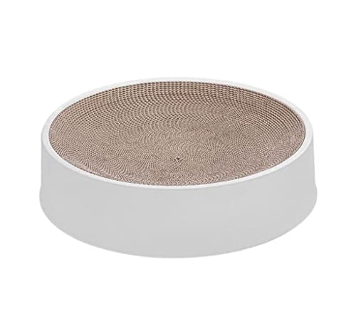Katzenkratzer Runder Kratzschutz Für Katzenspielzeug, Geriffeltes Krallenbrett, rutschfest, Für Kätzchen, Bett, Sofa, Nagelkratzer, Kratzschutz Kratzmatte Katze (Blue : Beyaz, Size : 41 * 41 * 10cm) Katzenkratzer Runder Kratzschutz Für Katzenspielzeug, Geriffeltes Krallenbrett, rutschfest, Für Kätzchen, Bett, Sofa, Nagelkratzer, Kratzschutz Kratzmatte Katze (Blue : Beyaz, Size : 41 * 41 * 10cm) von INKTUS