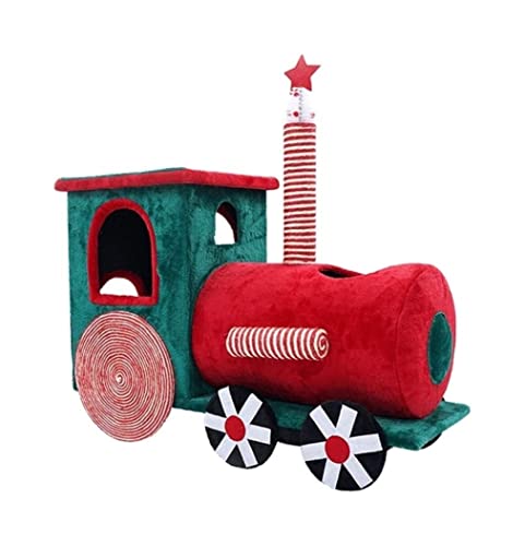 Kratzbaum Kletterbaum Kratzbaum Sisal Schleifkralle Katze Klettergerüst Holz Katzenloch Katzenbett Nest Spielzeug Heimtierbedarf Weihnachtsdekoration Katzenkratzbaum Kratzbaum Kletterbaum Kratzbaum Sisal Schleifkralle Katze Klettergerüst Holz Katzenloch Katzenbett Nest Spielzeug Heimtierbedarf Weihnachtsdekoration Katzenkratzbaum von INKTUS