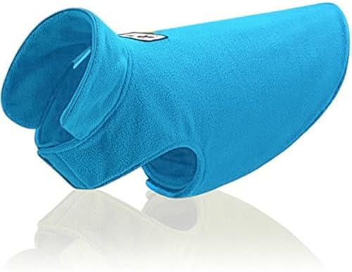INLANDSIS Hundemantel Winter Hundekleidung Hundepulli Sweatshirt Hund Winterjacke Baumwolle für Hunde (grün, XL) (Blau,M) von INLANDSIS
