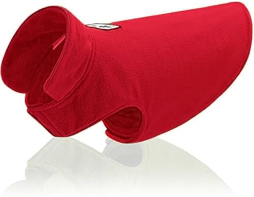 INLANDSIS Hundemantel Winter Hundekleidung Hundepulli Sweatshirt Hund Winterjacke Baumwolle für Hunde (grün, XL) (Rot,3XL) von INLANDSIS