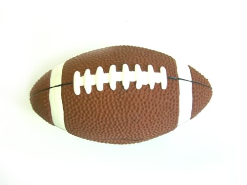 INMORVEN Hundeball aus Naturlatex - 7 cm robuster Rugbyball für kleine & mittelgroße Hunde, unzerstörbares Zerrspielzeug INMORVEN Hundeball aus Naturlatex - 7 cm robuster Rugbyball für kleine & mittelgroße Hunde, unzerstörbares Zerrspielzeug von INMORVEN
