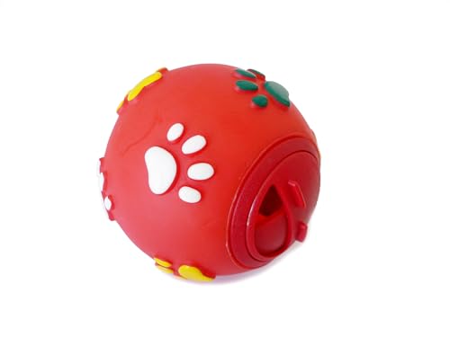 INMORVEN Pfotenabdruck-Hundeball - 7,5 cm grüner Katzenfutterball aus TPR, unzerstörbares Hundespielzeug für kleine & mittelgroße Hunde INMORVEN Pfotenabdruck-Hundeball - 7,5 cm grüner Katzenfutterball aus TPR, unzerstörbares Hundespielzeug für kleine & mittelgroße Hunde von INMORVEN