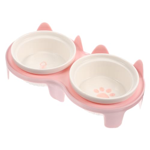 INOOMP 1satz Kerntyp Erhöhte Keramische Katzenschüssel Mit Rutschfestem Stand Für Gesunde Fütterung Und Wasseraufnahme Von Katzen INOOMP 1satz Kerntyp Erhöhte Keramische Katzenschüssel Mit Rutschfestem Stand Für Gesunde Fütterung Und Wasseraufnahme Von Katzen von INOOMP