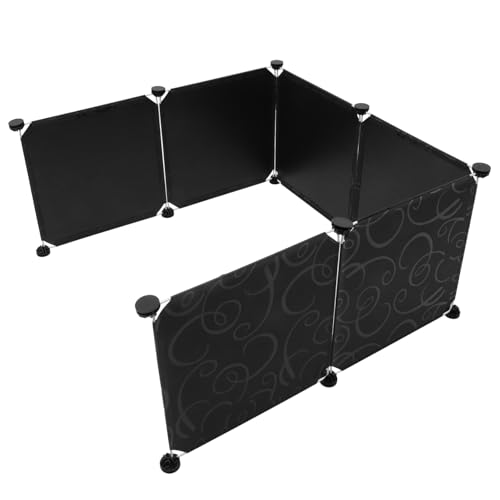 1 Satz Katzentoilettengehäuse mit Spritzschutz Teiliges für Große Katzenstreu mit Anpassbarem Design und Einfacher für Katzenbesitzer von INOOMP