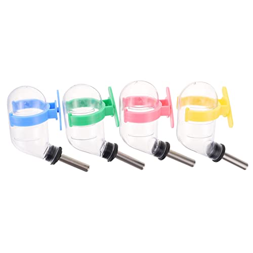 4 Stück Teiliges Wiederverwendbarer Wasserspender für Kleintiere Transparente Trinkflasche für Hamsterkäfig Hängender Wasserbehälter mit Edelstahlkugel für Kleine Haustiere Wie 4 Stück Teiliges Wiederverwendbarer Wasserspender für Kleintiere Transparente Trinkflasche für Hamsterkäfig Hängender Wasserbehälter mit Edelstahlkugel für Kleine Haustiere Wie von INOOMP