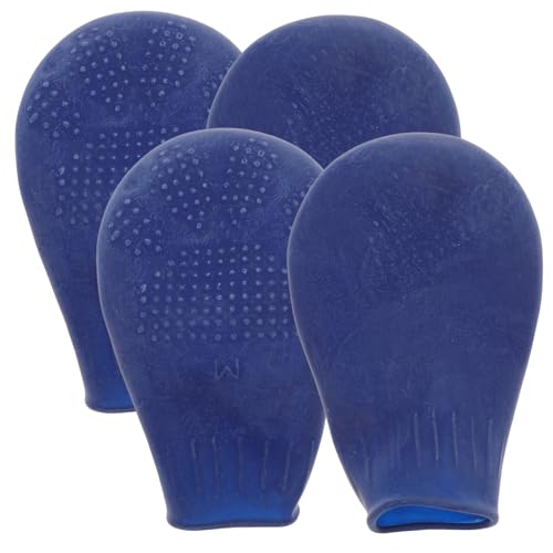 4 Stück wasserdichte Hundeschuhe für Haustiere Teiliges rutschfeste Gummisohle Bequeme und Langlebige Pfotenschutzschuhe für Outdoor Aktivitäten mit Hunden und Katzen 4 Stück wasserdichte Hundeschuhe für Haustiere Teiliges rutschfeste Gummisohle Bequeme und Langlebige Pfotenschutzschuhe für Outdoor Aktivitäten mit Hunden und Katzen von INOOMP