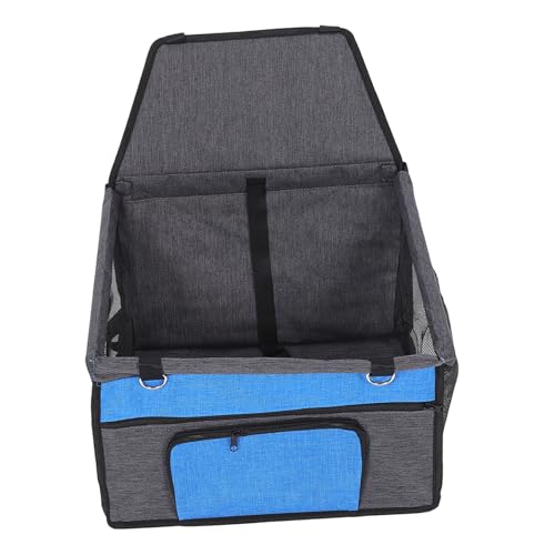 Automatte für Haustiere welpenautositz Sitzerhöhung für Haustiere sitzerhöhung für welpen Haustierzubehör für Fahrzeuge Hundezubehör Hundesitze für Autos Oxford-Stoff Blau von INOOMP