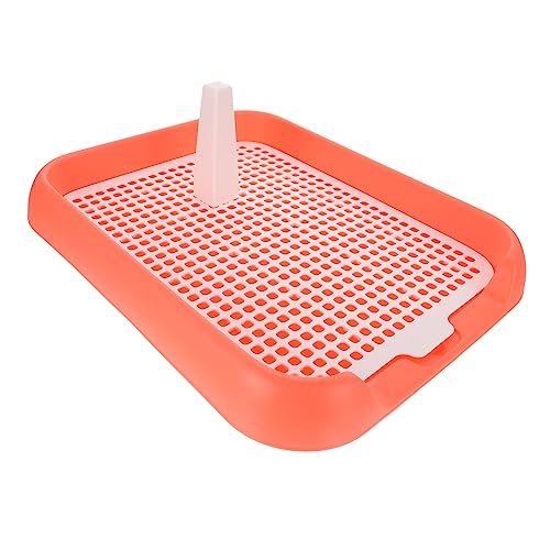 Hundetoilette für Kleine und Große rutschfeste Plastik Toilettenmatte zur Stubenreinheit für Wohnung und Indoor Nutzung mit Erhöhtem zur Vermeidung von Urinleckagen Hundetoilette für Kleine und Große rutschfeste Plastik Toilettenmatte zur Stubenreinheit für Wohnung und Indoor Nutzung mit Erhöhtem zur Vermeidung von Urinleckagen von INOOMP