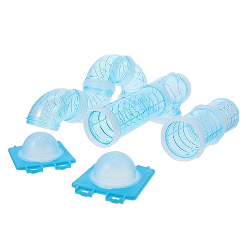 INOOMP 1 Satz DIY Hamster Tunnelset Teiliges für Hamsterkäfig aus Haltbarem Fördert Bewegung und Erkundung für Kleine Haustiere Anpassbar und Einfach zu Verbinden INOOMP 1 Satz DIY Hamster Tunnelset Teiliges für Hamsterkäfig aus Haltbarem Fördert Bewegung und Erkundung für Kleine Haustiere Anpassbar und Einfach zu Verbinden von INOOMP