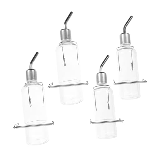 INOOMP 1satz Hängende Hamster-trinkflasche Automatischer Wasserspender Für Chinchillas Meerschweinchen Und Kaninchen Transparente Wasserbehälter Für Optimale Hydration INOOMP 1satz Hängende Hamster-trinkflasche Automatischer Wasserspender Für Chinchillas Meerschweinchen Und Kaninchen Transparente Wasserbehälter Für Optimale Hydration von INOOMP