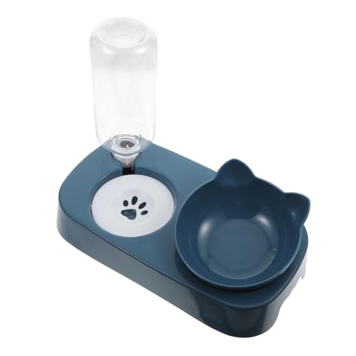 INOOMP Katzennapf Hundewassernapf 2 in 1 Futterautomat Automatischer Wasserspender Haustier Nackenstütze INOOMP Katzennapf Hundewassernapf 2 in 1 Futterautomat Automatischer Wasserspender Haustier Nackenstütze von INOOMP