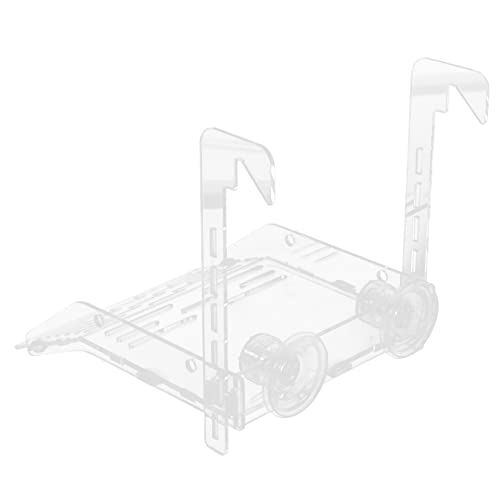 INOOMP 1satz Turtle Basking Platform Aus Acryl Mit Saugnäpfen Für Aquarien Einstellbare Kletterplattform Für Schildkröten Und Reptilien Terrarium-zubehör Für Sonnenbäder Und von INOOMP