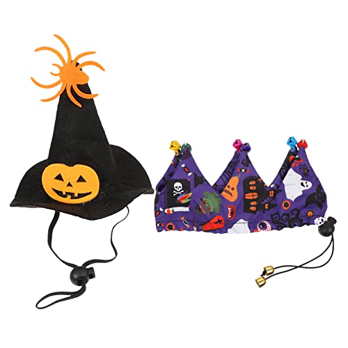 INOOMP 1satz Halloween Stil Hundehut Und Katzen-schal Teiliges Zubehör Mit Süßem Muster Für Haustierkostüme Für Fotoshootings Und Feste von INOOMP