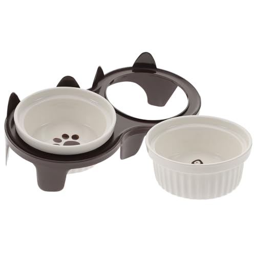 INOOMP 1satz Hochgestellter Katzennapf Ergonomischer Futternapf Für Katzen Hunde Und Kleintiere Rutschfestes Design Für Futter Und Wasser Teiliges INOOMP 1satz Hochgestellter Katzennapf Ergonomischer Futternapf Für Katzen Hunde Und Kleintiere Rutschfestes Design Für Futter Und Wasser Teiliges von INOOMP